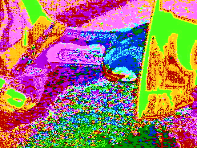 Circuitbent camera artwork 6