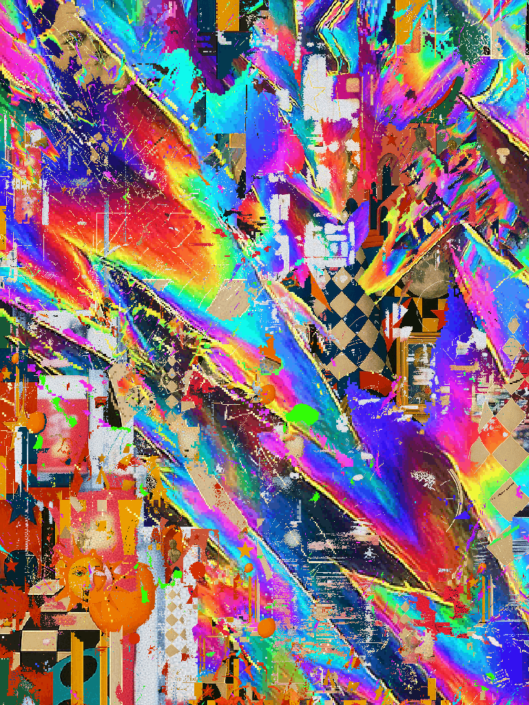 Animated glitch artwork 2